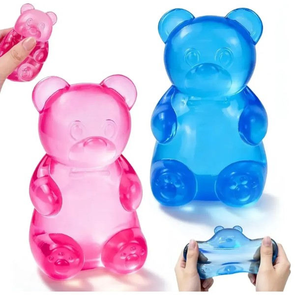 Squishy Ultrasuave De Osito Gomita Antiestrés