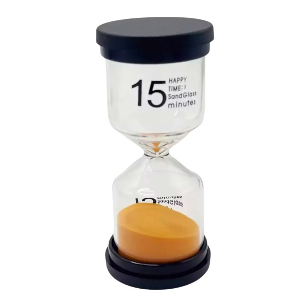 Reloj De Arena 15 Minutos Colores Temporizador