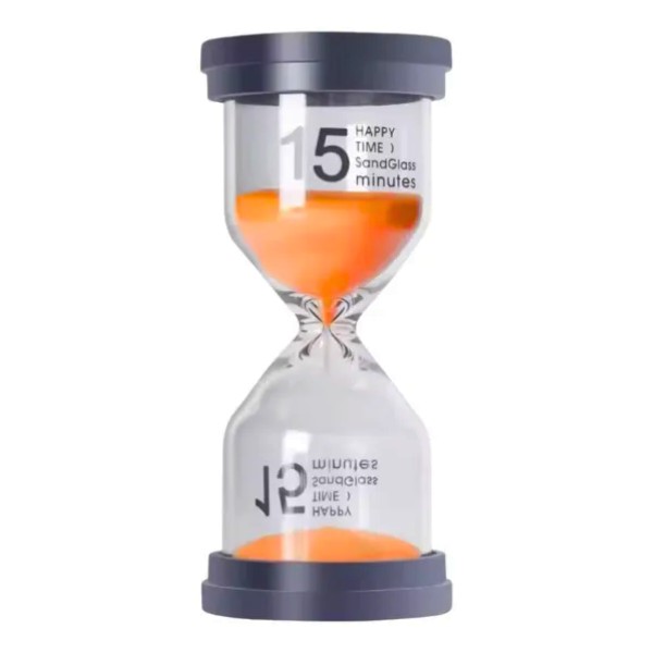 Reloj De Arena 15 Minutos Colores Temporizador