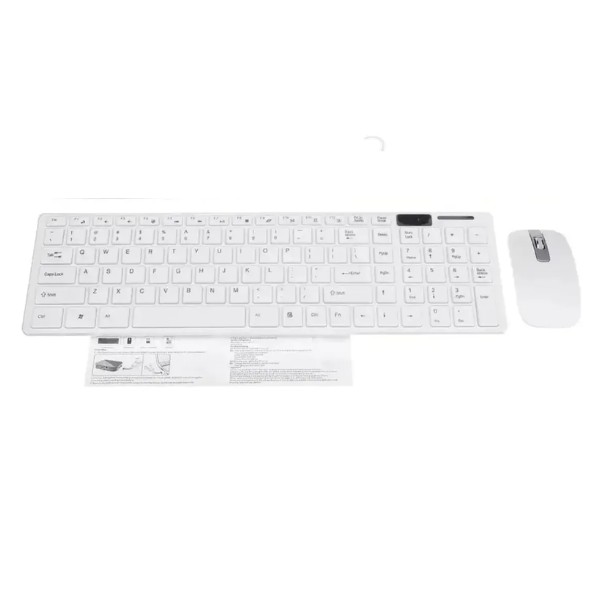 Kit Teclado Con Mouse Inalambrico Oficina