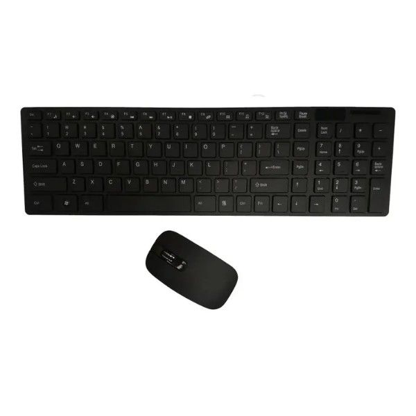 Kit Teclado Con Mouse Inalambrico Oficina