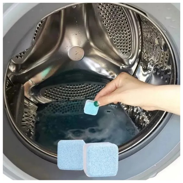Pastillas Efervescentes Limpieza De Máquina Lavadora 12 Uds