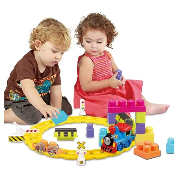 Tren Musical Didáctico Con Bloques Armables Para Niños