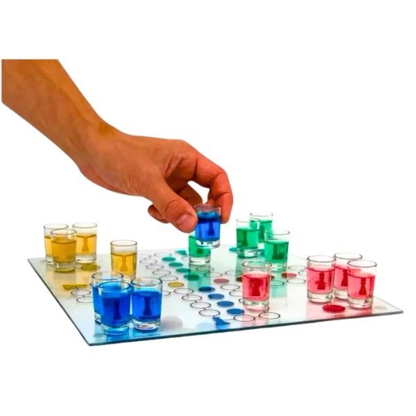 Juego De Mesa Ludo Beber Tragos 4 Jugadores