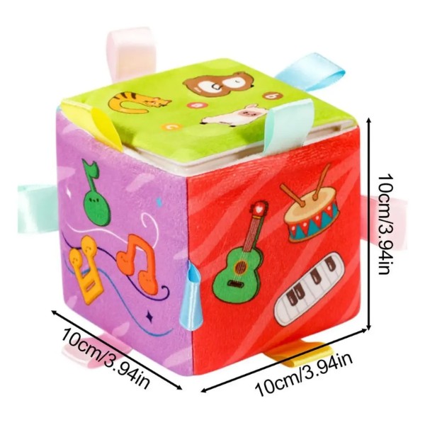 Cubo De Actividades Musical Para Bebes Juego Cognitivo
