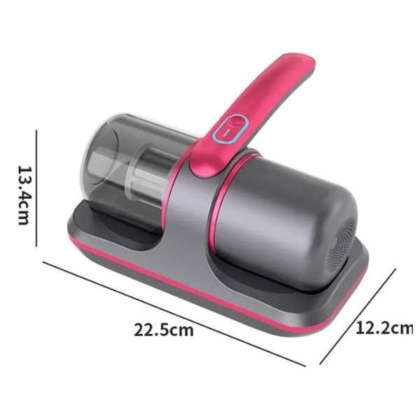 Aspirador inalámbrico portátil antiácaros con filtro de luz ultravioleta