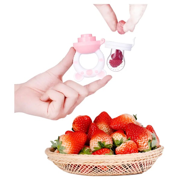 Chupete De Fruta Para Bebé Con Estuche