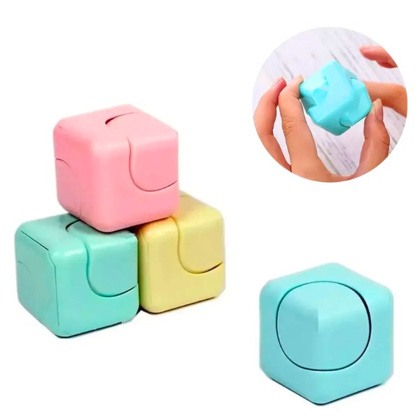 Mini Cubo Sensorial Para Concentración Y Relajación