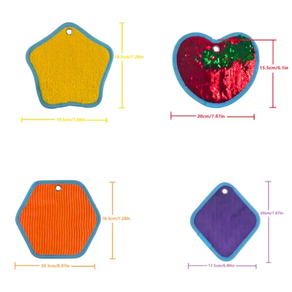 Tapetes Sensoriales Texturizados Set 8 Piezas Para Niños.