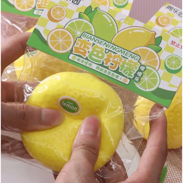 Squishy De Limon Antiestrés Diversion Niños