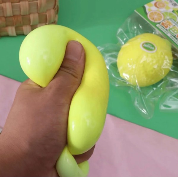 Squishy De Limon Antiestrés Diversion Niños