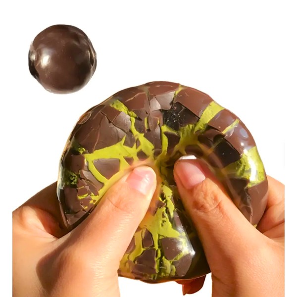 Pelota Antiestrés Sensorial Squishy Crujiente Relajante Niño