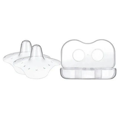 Pezoneras Para Lactancia Silicona Ultra Delgadas Caja
