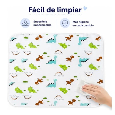 Mudador Cambiador Bebé Impermeable