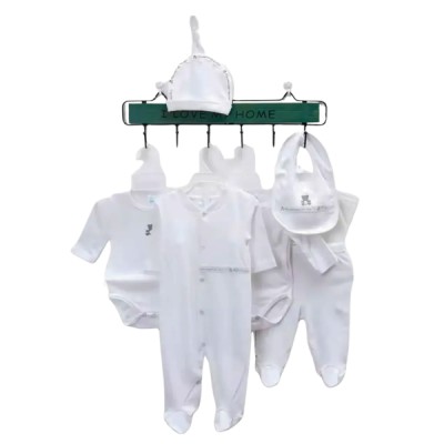 Ajuar Bebé Recién Nacido 0 A 3 Meses Blanco Algodón Unisex
