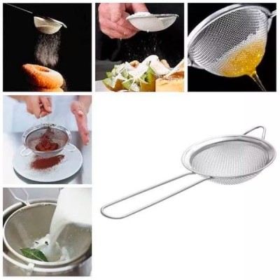 Colador Acero Inoxidable Multiuso 16cm Repostería Cocina