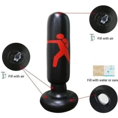 Saco De Boxeo Inflable + Inflador