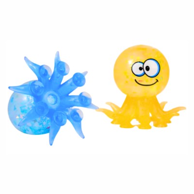Pulpo Squishy Brillante Antiestrés Niños y Adultos