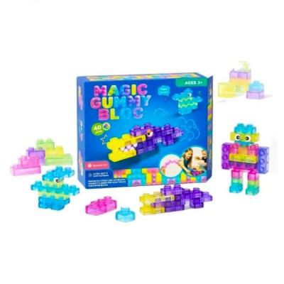Bloques De Gelatina 40 Pcs Juguete Armable Niños