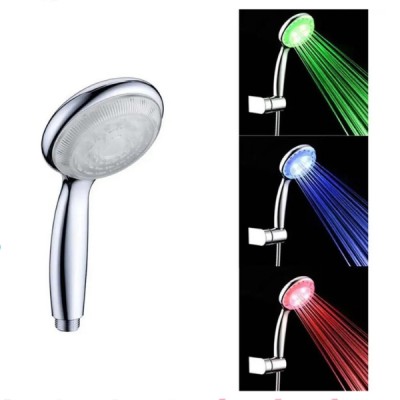 Cabezal Ducha Led Rgb Teléfono Mango Filtro Ahorro Agua Pro