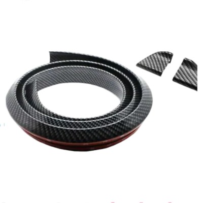 Spoiler Lip Trasero Universal Carbono auto
