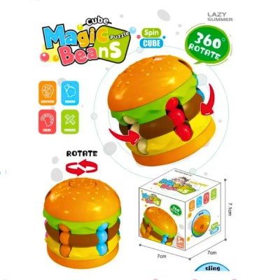 Hamburguesa Sensorial Antiestrés Giratoria Spinner Niños