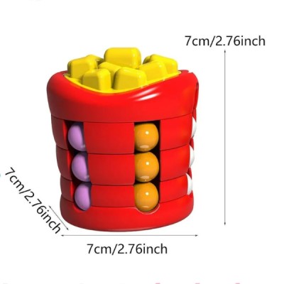 Papa Frita Sensorial Antiestrés Giratoria Spinner Niños