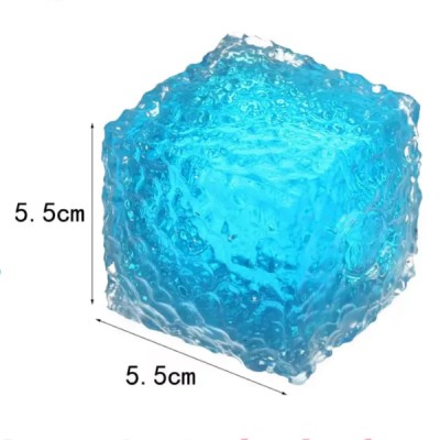 Cubo De Silicona Forma De Gelatina Hielo