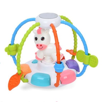 Juguete Bebé Carrusel Musical Sonajero Didáctico Unicornio