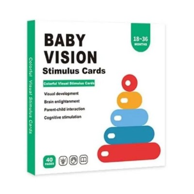 Tarjeta Estimulación Visual Bebés 18-36 meses