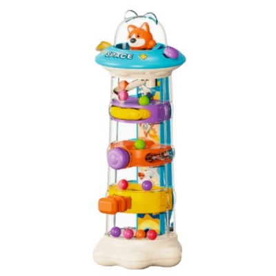 Torre De Bolas Bebé Juguete Educativo Pista 3 Niveles