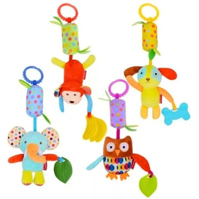 Peluche Juguete Sonajero Colgante Para Coche O Cuna