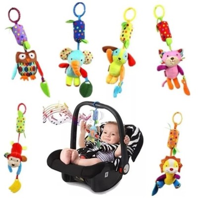 Peluche Juguete Sonajero Colgante Para Coche O Cuna