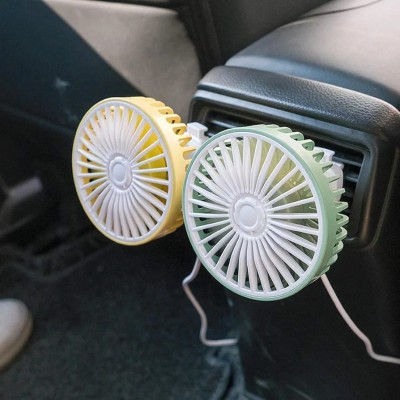 Ventilador Multifunciónal Para Coche Usb