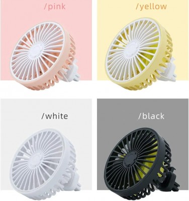 Ventilador Multifunciónal Para Coche Usb