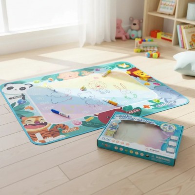 Alfombra Reutilizable Para Pintura Al Agua Para Niños
