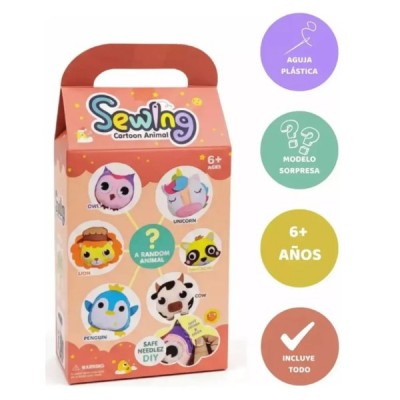 Kit Costura Niños Manualidades Juguete Educativo