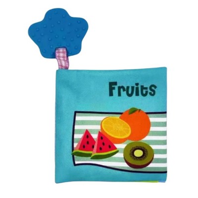 Libro De Tela Educativo Comida Frutas Para Bebés