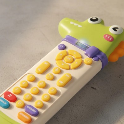 Control Remoto Juguete Bebe Con Luz Sonido Y Mordedor