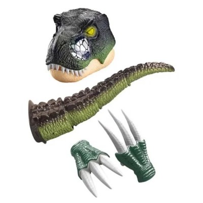 Set Disfraz Dinosaurio Máscara Cola Garras Niños
