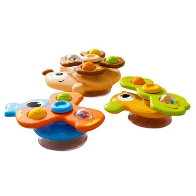 Set 3 Juguetes Sensoriales Bebé Giratorio Spinner