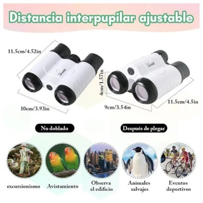 Binoculares Prismáticos Niños Juguete Explorar