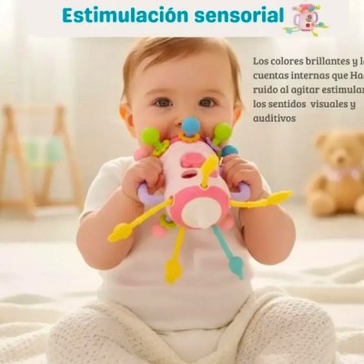 Biberón Mordedor Bebé Sensorial Aprender Alivio