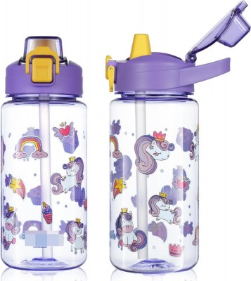 Botella De Agua Infantil Con Bombilla  Niños