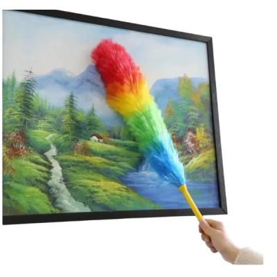 Plumero Colores De Polipropileno De 60 Cm Para Polvo