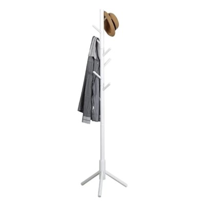 Perchero De Pie Con Ganchos Para Ropa Y Sombreros