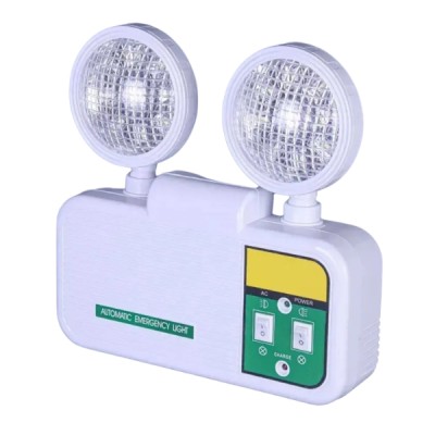 Luz Emergencia Led Doble Foco Recargable Automática