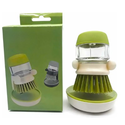 Cepillo Dispensador Jabón Lavar Platos Cocina