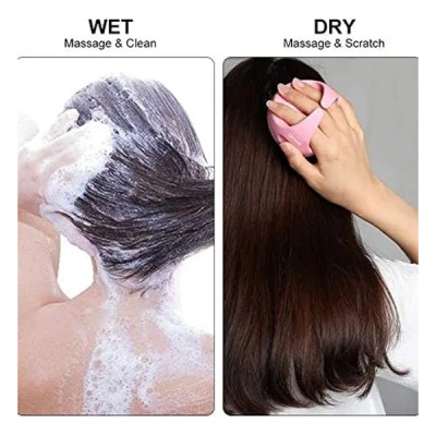 Masajeador Capilar De Silicona Para Shampoo