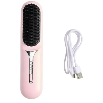 Cepillo Cabello Alisador Profesional Recargable